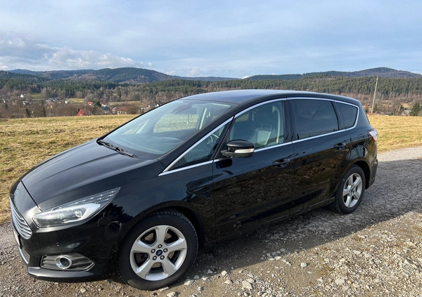 Ford S-Max cena 73777 przebieg: 183000, rok produkcji 2016 z Ostroróg małe 407